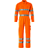 Boilersuit with kneepad pockets