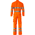 Boilersuit with kneepad pockets