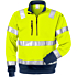 High vis halfzip sweatshirt class 3 728 SHV