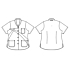 Ladies´ tunic w. cotton on inside, Agave