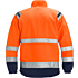 High vis windproof fleece jacket class 3 4041 FE