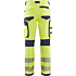 Hi-Vis Trousers, 4-way stretch Without Nail Pockets