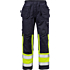 Flame high vis craftsman trousers class 1 2586 FLAM