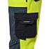 Flame high vis bib'n'brace class 2 1584 FLAM