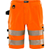 High vis Green stretch shorts class 2 2648 GSTP