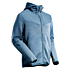 Fleece hoodie with zipper