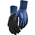 Nitrile-dipped work gloves, 12 pairs