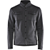 Pique fleece shirt jacket