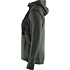 3542 Womens's Hoodie with full-length zip