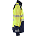 High vis sweatshirt with half zip