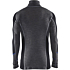 Underwear zip-neck top WARM 100% merino