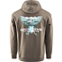 Salmon Tailscape Hoodie