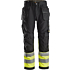 High-Vis Work Trousers+ Holster Pockets Class 1