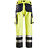 Trousers Reinforced front of leg, High-Vis Class 1