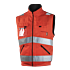 Hv-red safety vest 6740LU