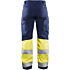 Ladies high vis trousers with stretch