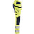 Ladies high vis trousers with stretch