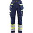 7196 Women's Hi-vis Trousers with Stretch