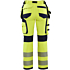 Ladies 4-way-stretch Hi-vis trousers