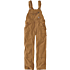 Rugged flex® loose fit canvas bib overall