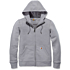 Relaxed fit midweight full-zip sweatshirt