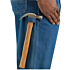 Loose fit denim bib overall