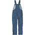 Loose fit denim bib overall
