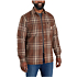 Relaxed fit heavyweight flannel sherpa-lined shirt jac