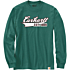 Relaxed fit heavyweight long-sleeve script graphic t-shirt