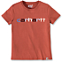 Relaxed fit lightweight short-sleeve multi color logo graphic t-shirt