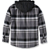 Rugged Flex™ Relaxed Fit Flannel Fleece Lined Hooded Shirt Jac