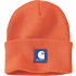 Rubber Patch Watch Cap Beanie