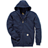 Loose fit midweight full-zip sweatshirt