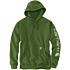 Loose fit midweight logo sleeve graphic sweatshirt