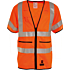 Flame retardant high visibility waistcoat