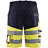High vis shorts with stretch