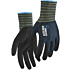 Nitrile-dipped work gloves, 12 pairs