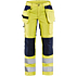 Ladies high vis trousers with stretch