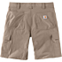 Force relaxed fit lightweight ripstop cargo work short