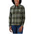 Rugged flex® loose fit midweight flannel long-sleeve plaid shirt