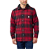 Rugged flex® relaxed fit flannel fleece lined hooded shirt jac