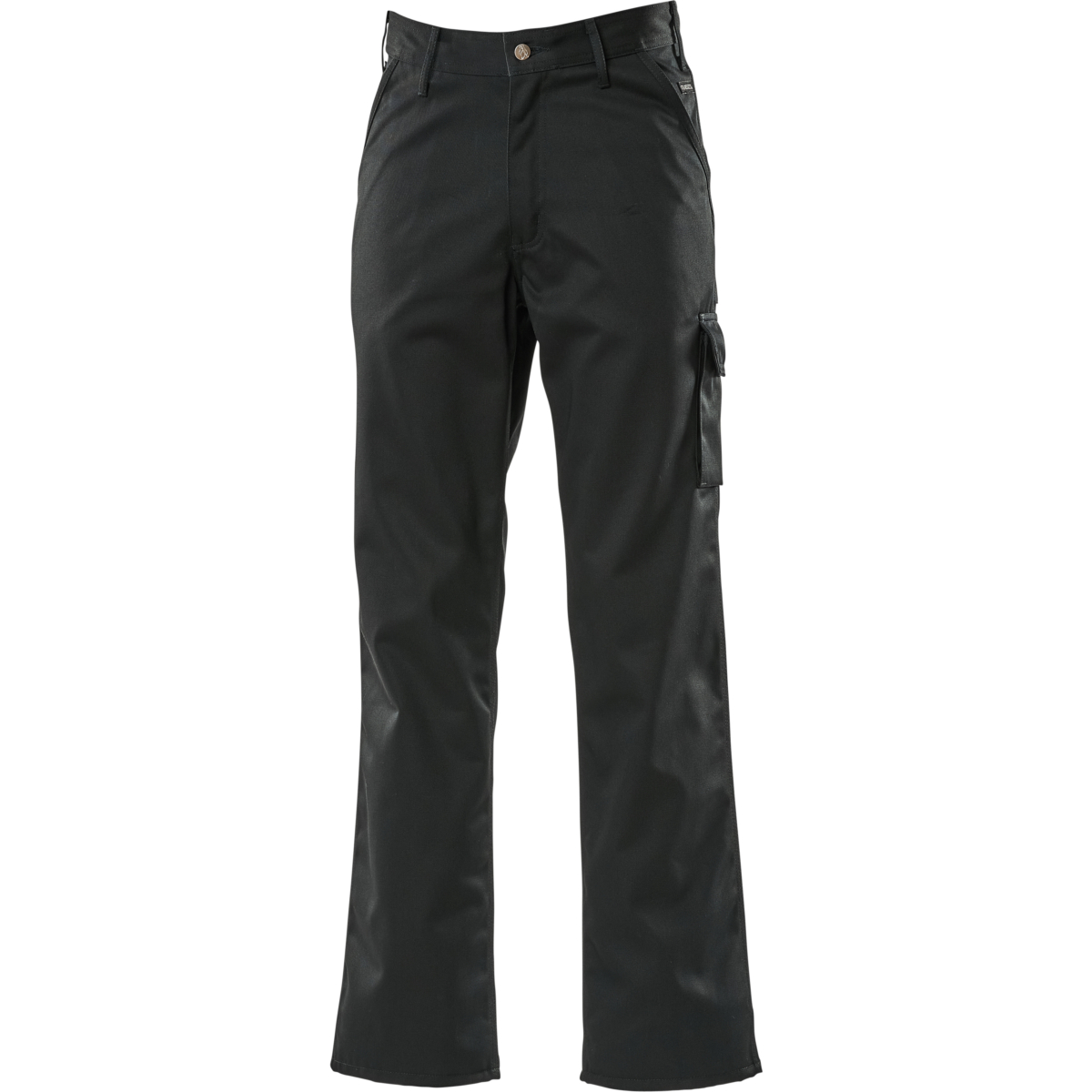 Trousers with thigh pockets