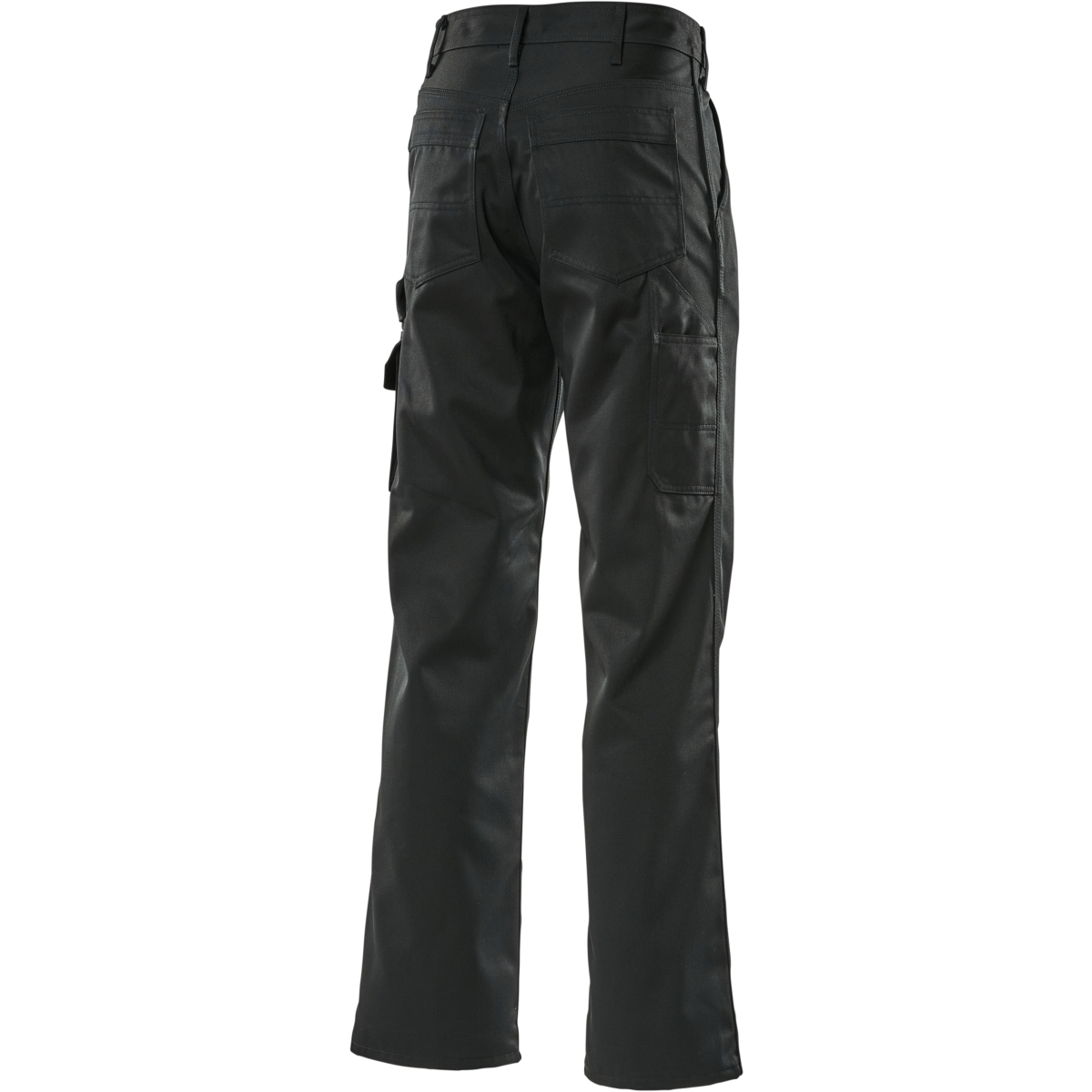 Trousers with thigh pockets