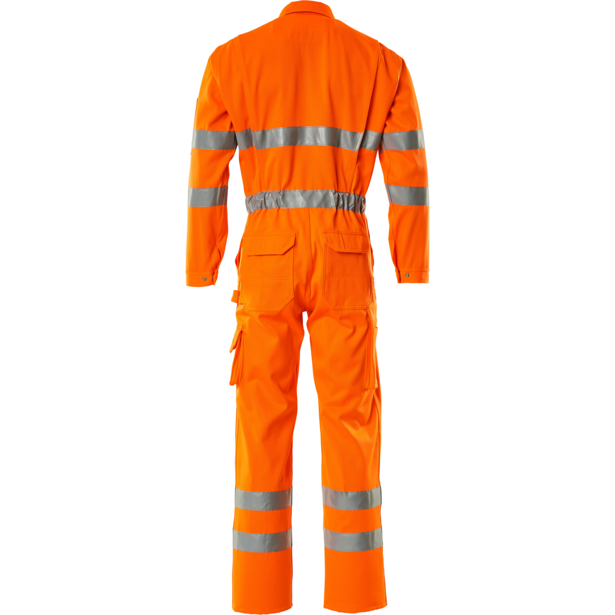 Boilersuit with kneepad pockets