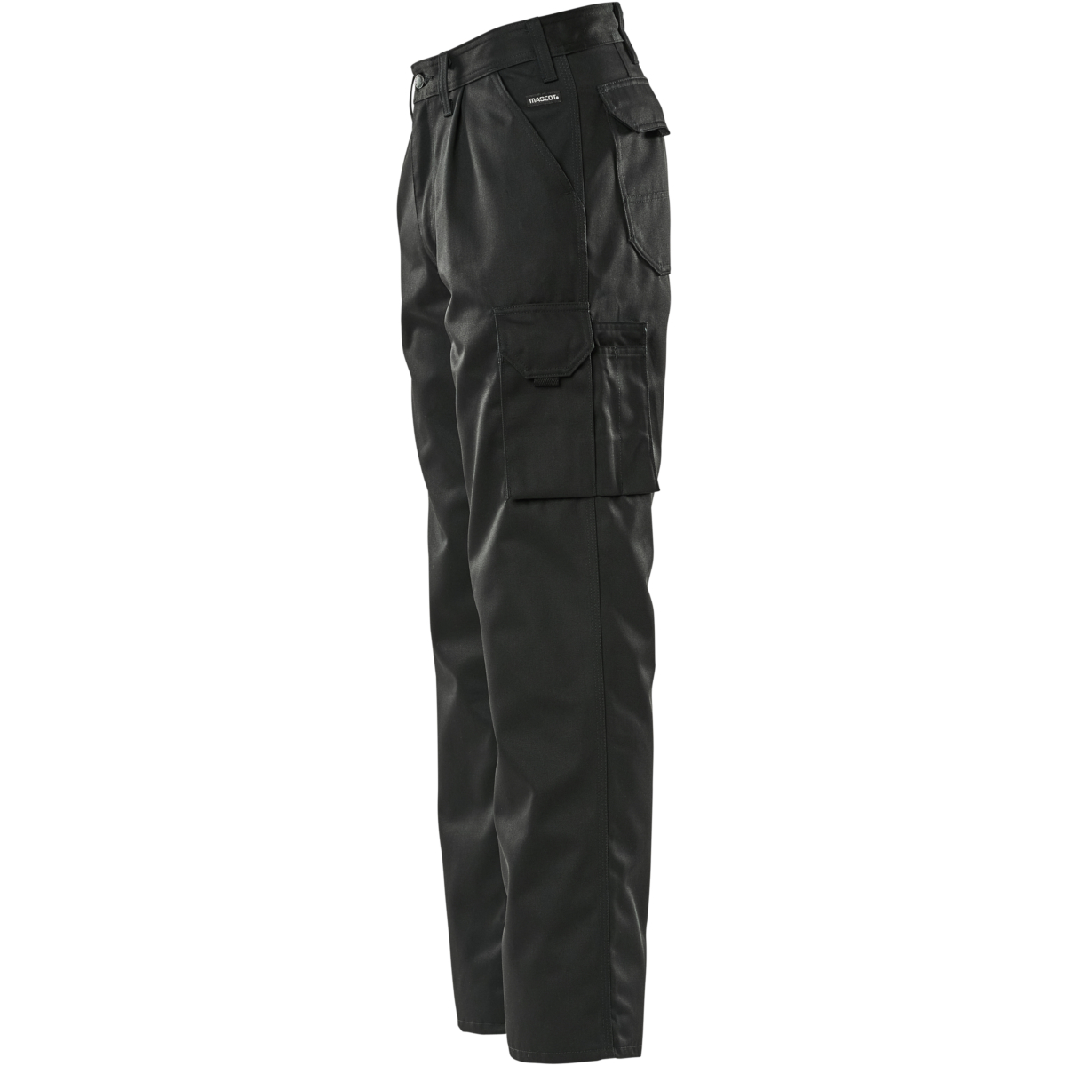 Trousers with thigh pockets