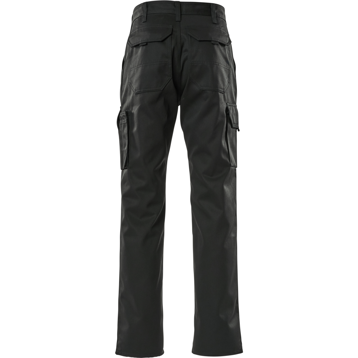 Trousers with thigh pockets