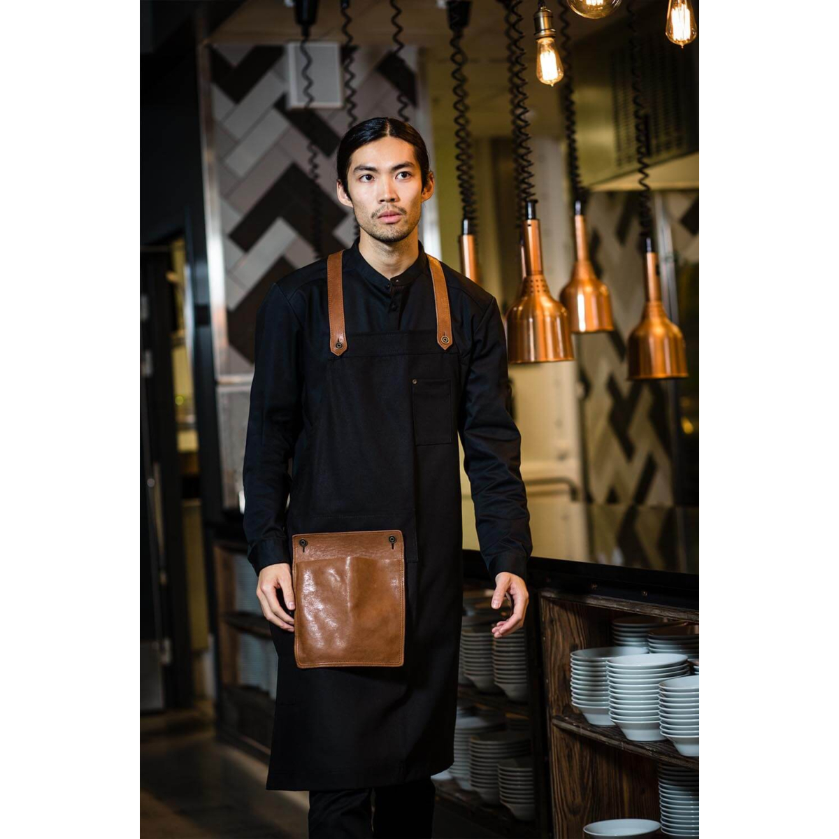 Set of leather accessories