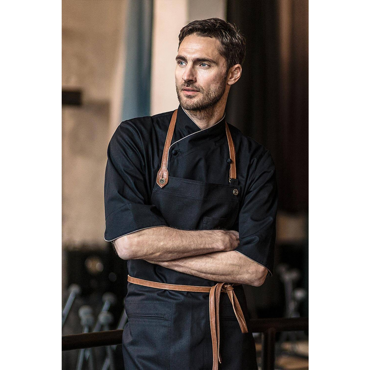 Set of leather straps