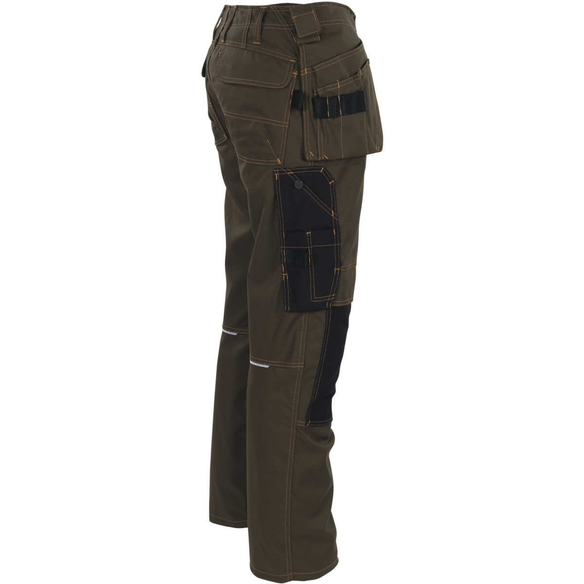 Trousers with holster pockets