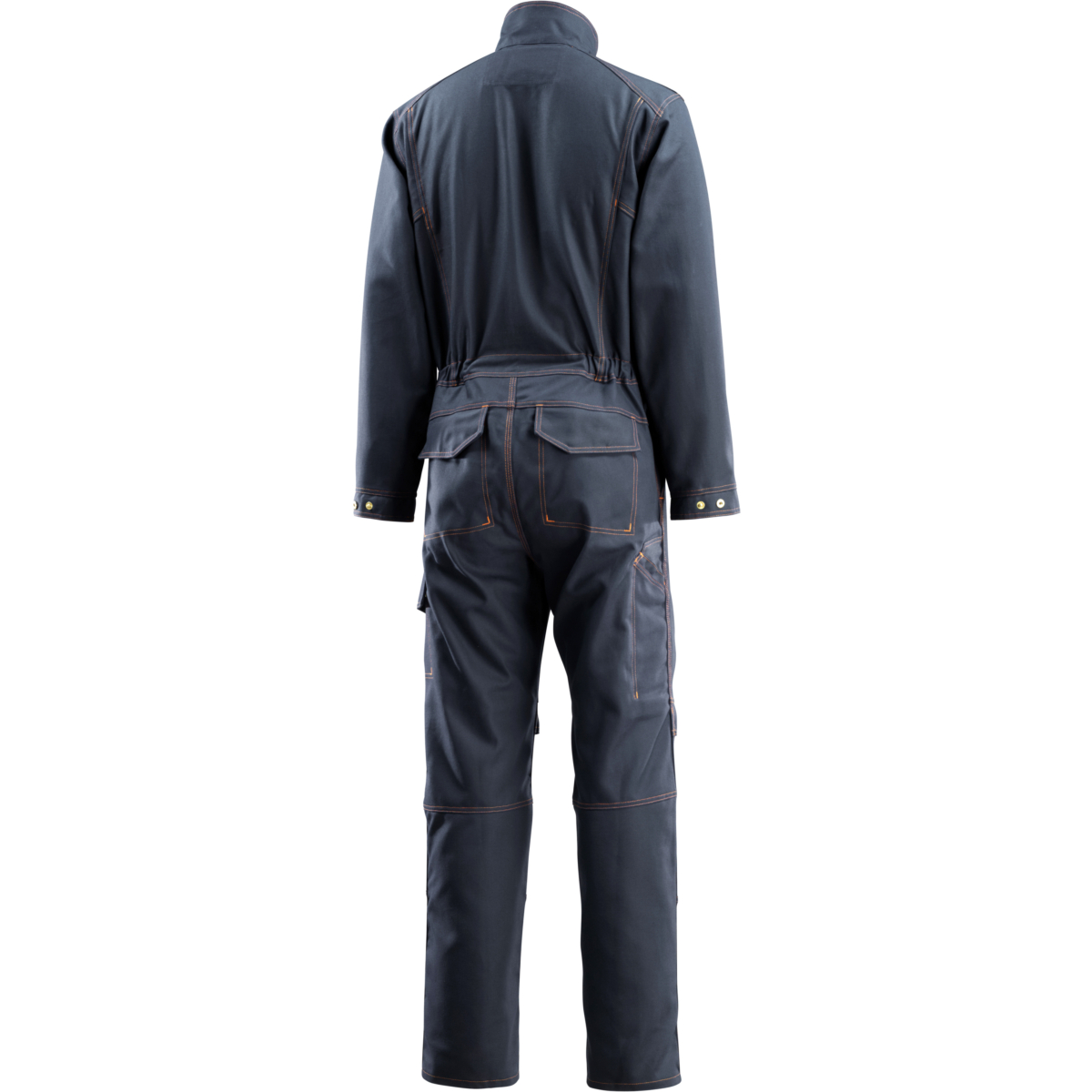 Boilersuit with kneepad pockets